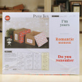 Dobrável Embalagem DIY Paper Gift Box Kit